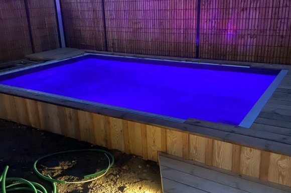 Construction Piscine + Installation jacuzzi + Terrasse