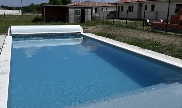 Piscine finie sur Laglorieuse