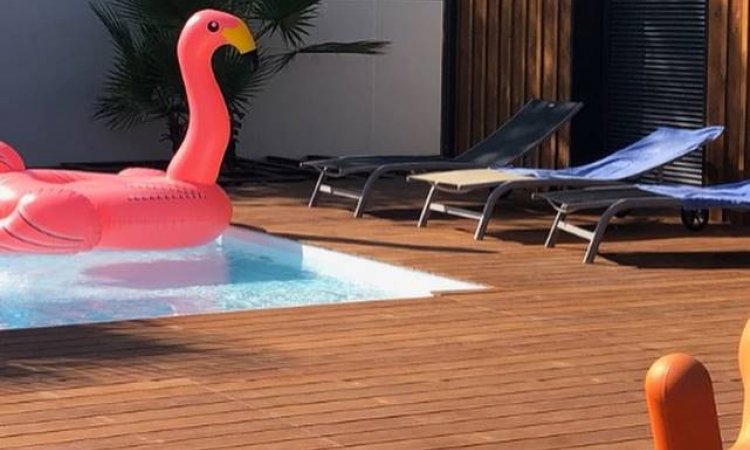 Création de terrasse pour piscine - Labouheyre - Piscines Des Grands Lacs